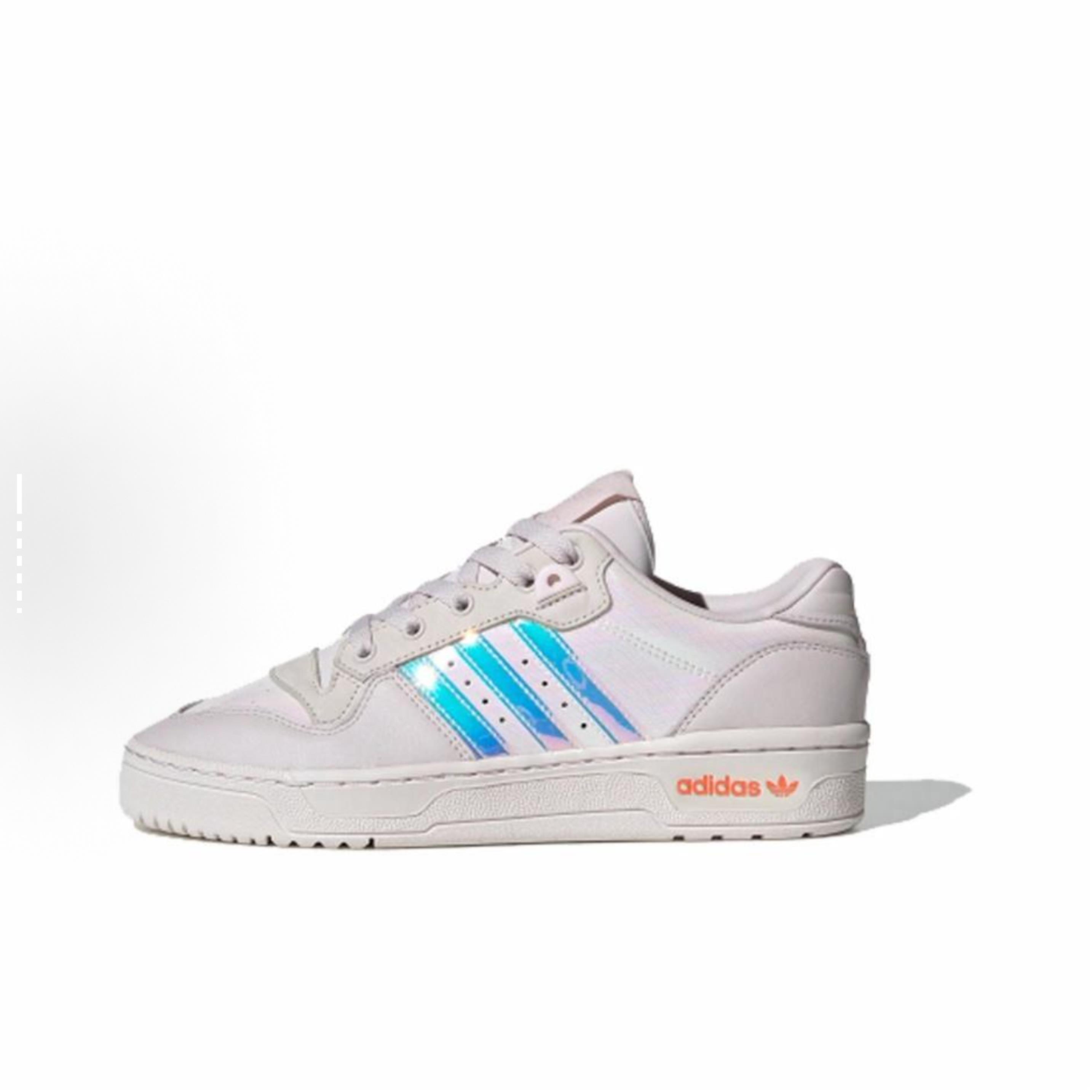 adidas originals Rivalry  低帮 板鞋 女款 淡紫EE5129