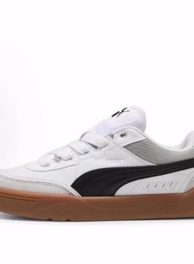 PUMA彪马 PARK LIFESTYLE SK8 低帮 板鞋 男女同款 白黑色