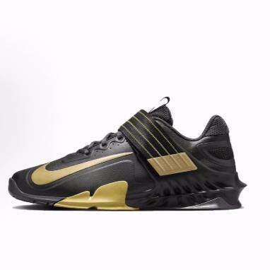 Nike Savaleos Sabareo 舒适 防滑耐磨 低帮 训练鞋 男款 黑金色