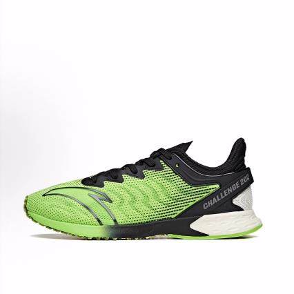 Anta安踏 C202 2.0 速度系列 舒适百搭减震 低帮跑步鞋 男款 绿白