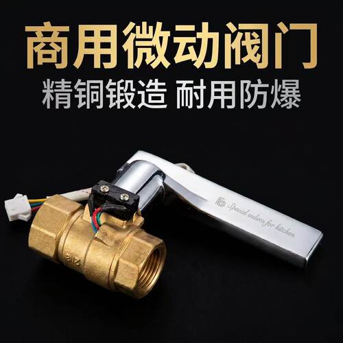 燃气蒸饭柜车联动自动点火气阀