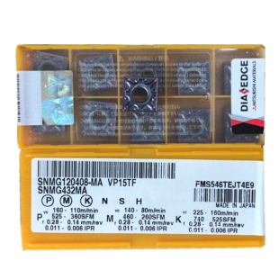 日本三菱数控刀片SNMG120404-MA SNMG120408-MA VP15TF