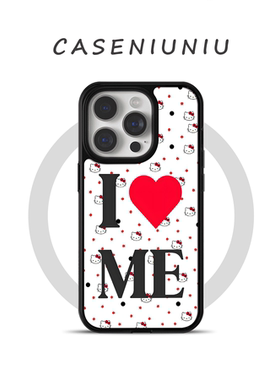 我爱HELLO KITTY适用苹果17promax手机壳磁吸iPhone16韩系ins15新款原创14可爱好看13华为小米手机壳小众高级