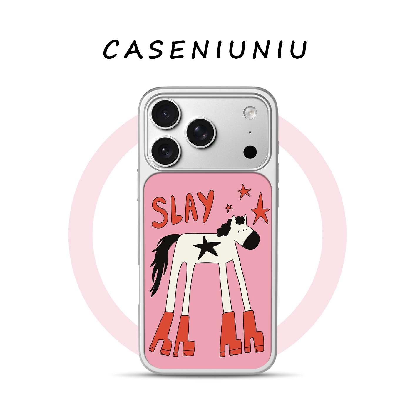 艺术创意时尚小马 适用苹果华为小米手机壳磁吸iPhone17promax新款16马年15ins趣味14小众高级感13手机壳设计,3C数码配件,手机保护套/壳,淘宝优惠券,粉丝福利购,淘宝优惠卷