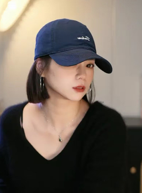 刺绣棒球帽帽子女潮韩版春夏季街头潮人嘻哈防晒遮阳鸭舌帽帽子男