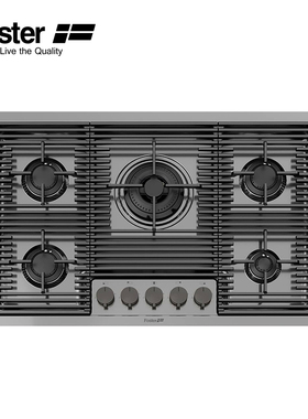 Foster 意大利进口厨房电器 Milanello 嵌入式五眼燃气灶 7682006