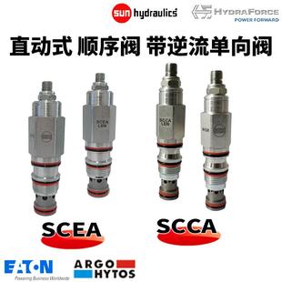 LAN LWN直动式 SCCA SCEA 附单向阀 LWN平衡SCEA SUN顺序SCCA