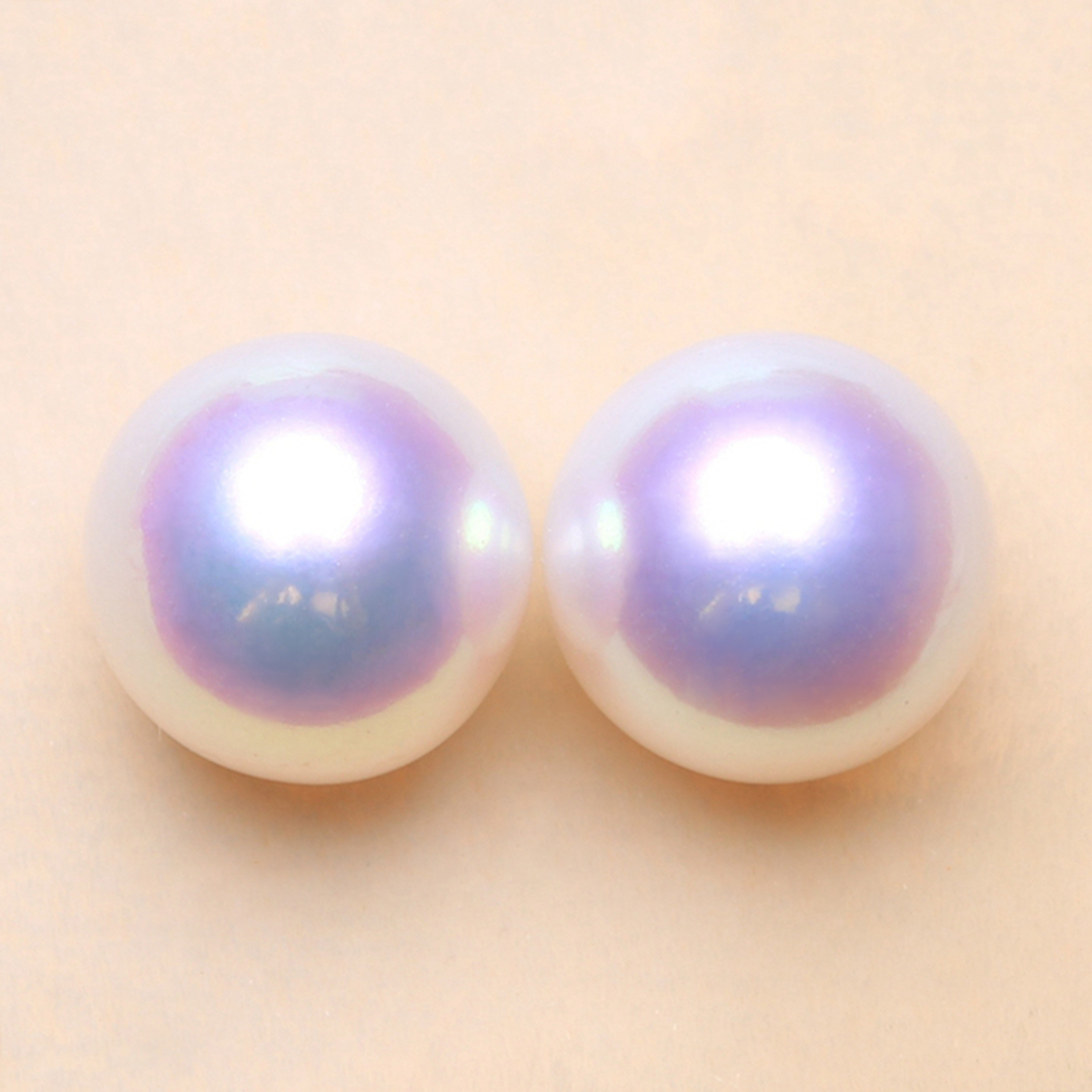 8MM独家毕业级国货之光天然淡水AKOYA珍珠绝绝子配对小灯泡镜面光