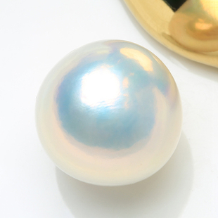 15mm天然淡水珍珠不规则极光赛澳白 BOY 蓝血大龙珠巴洛克