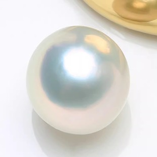 【大龙珠巴洛克】10-17mm天然淡水珍珠不规则极光蓝血赛澳白BOX