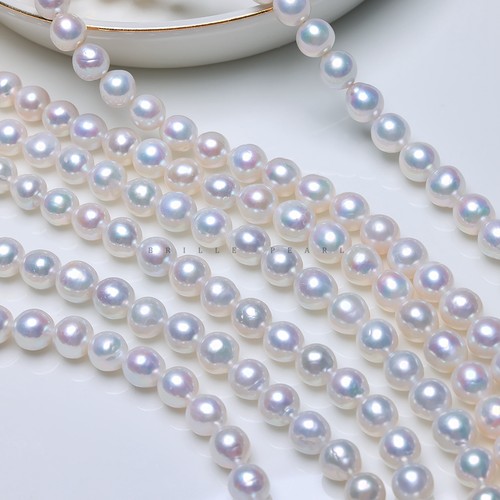 天然淡水珍珠链条巴洛克熊猫点位