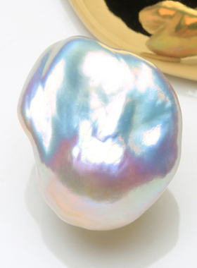 【薄皮清货】天然淡水珍珠高光巴洛克无修补性价比小巴可定制BMP