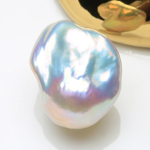 天然淡水珍珠无修补薄皮巴洛克