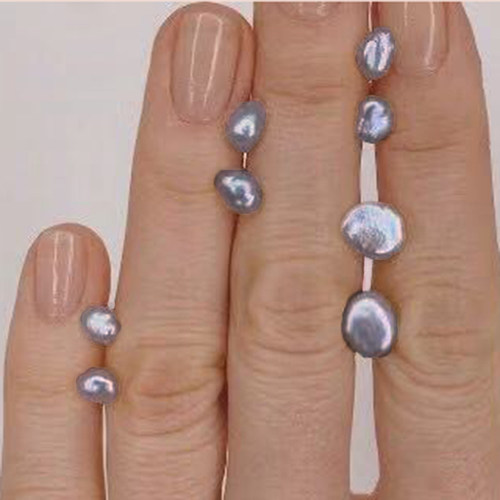 克旭凯西巴洛克珍珠银耳钉真多麻