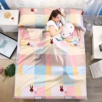 Du lịch qua túi ngủ bẩn đôi di động đơn khách sạn tấm du lịch dày chà nhám chống bẩn duvet brig du lịch - Túi ngủ túi ngủ trưa văn phòng