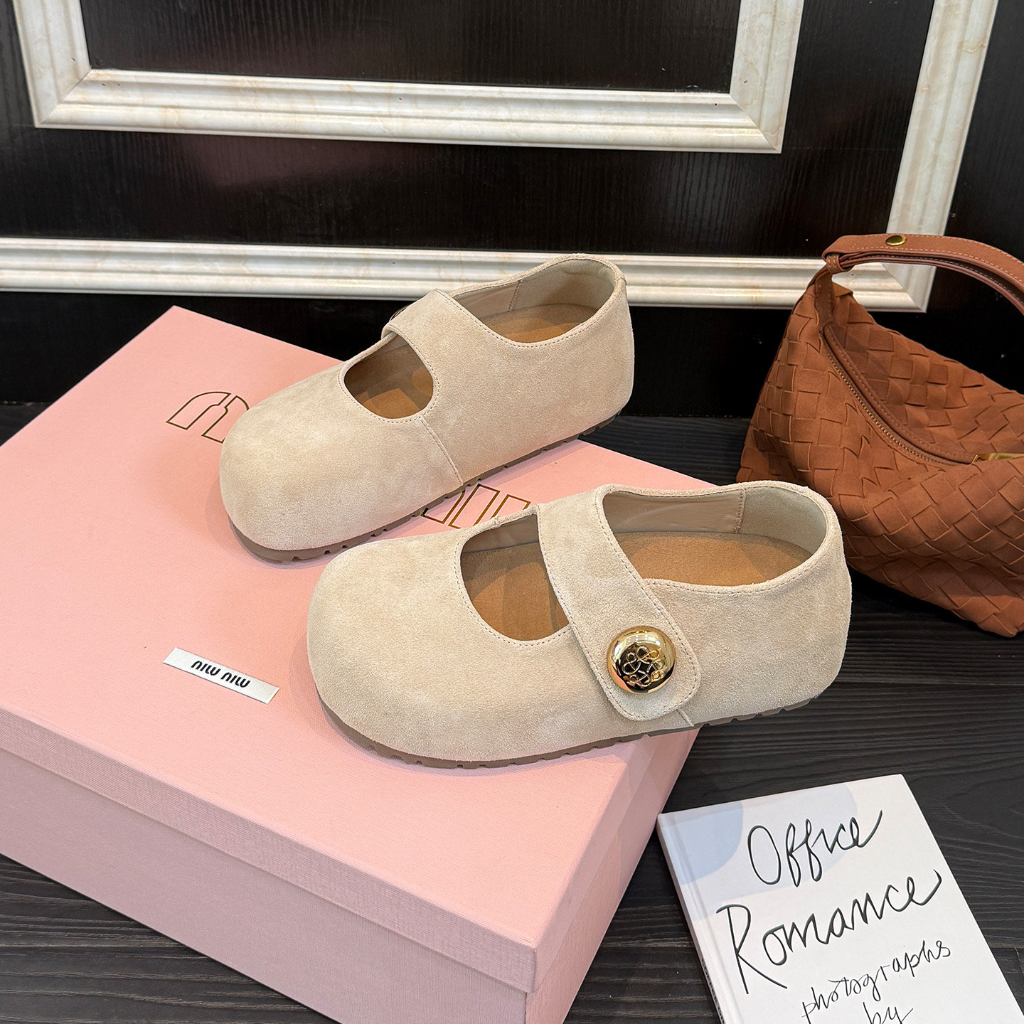 歌诗茵复古玛丽珍鞋女2026年春季新款圆头平底单鞋网红百搭勃肯鞋,女鞋,勃肯鞋/软木鞋,淘宝优惠券,粉丝福利购,淘宝优惠卷