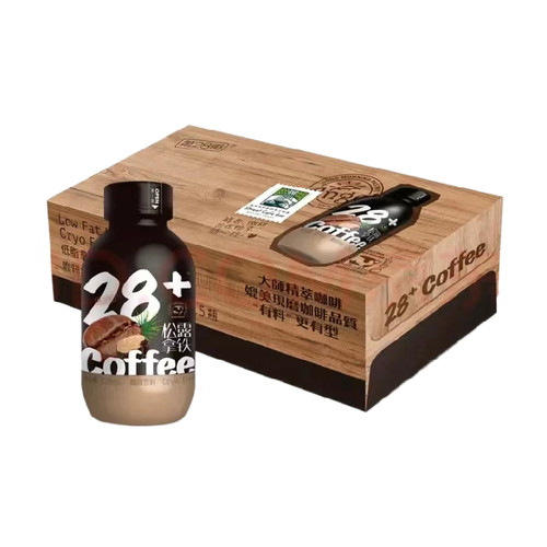 第28街松露拿铁320g瓶装饮料香草摩卡加班精粹香浓咖啡整箱15瓶装