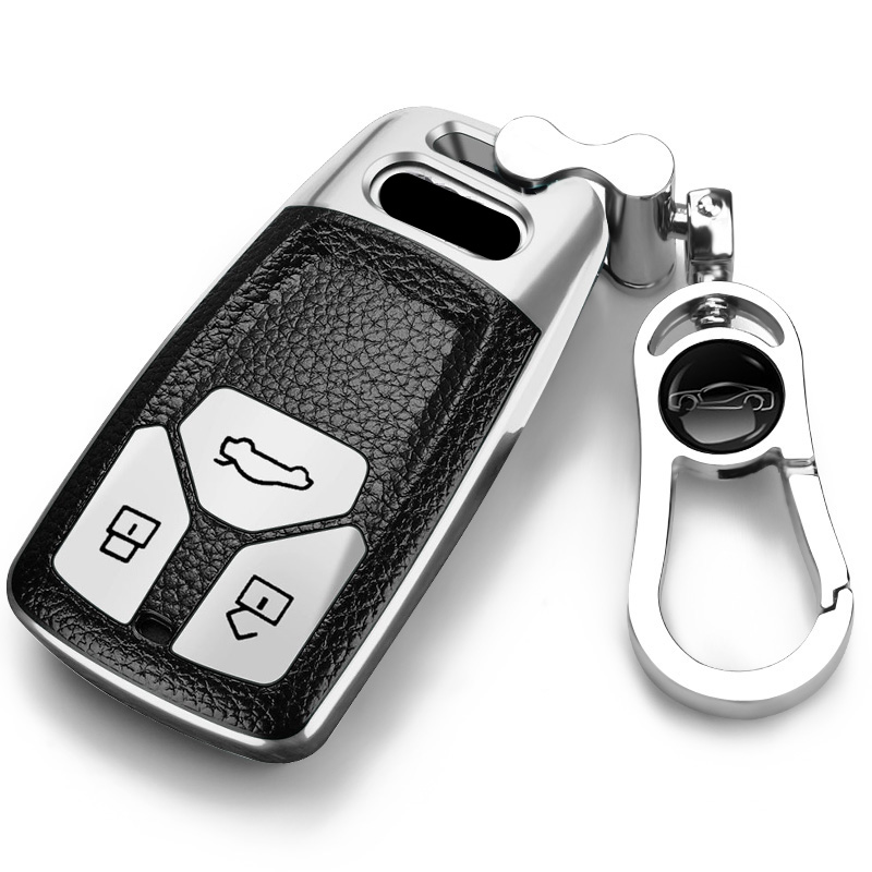 适用2022款奥迪q5l钥匙套专用男21款a4l女士新款扣A5/a4汽车用品