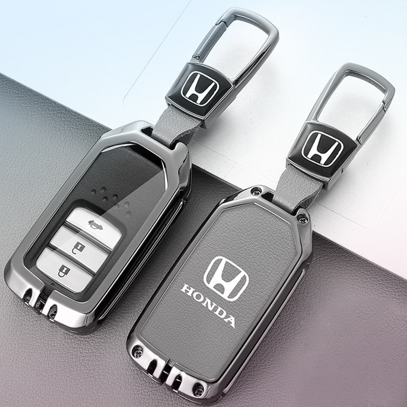 适用21/22款本田CRV思域皓影冠道车钥匙包风尚豪华尊贵钥匙套扣壳