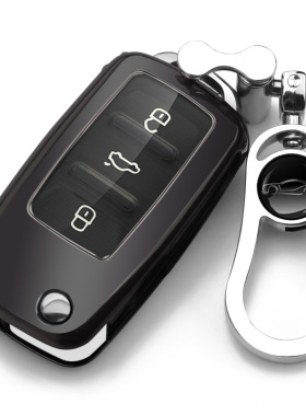 适用斯柯达老款明锐钥匙套逸杰逸俊09/10/12/13/14款速派遥控包扣