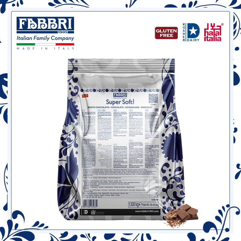 Fabbri法布芮巧克力味软冰淇淋粉
