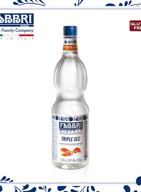 法布芮Fabbri 橙皮糖浆汁 TRIPLE SEC Syrup 进口 1.3kg/1L