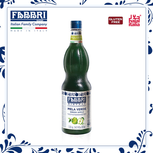法布芮fabbri青苹果糖浆