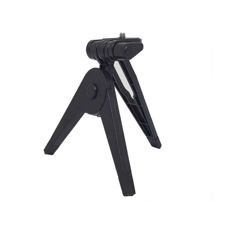 便携桌面迷你三角支架板式折叠三脚架 手机gopro运动相机脚架