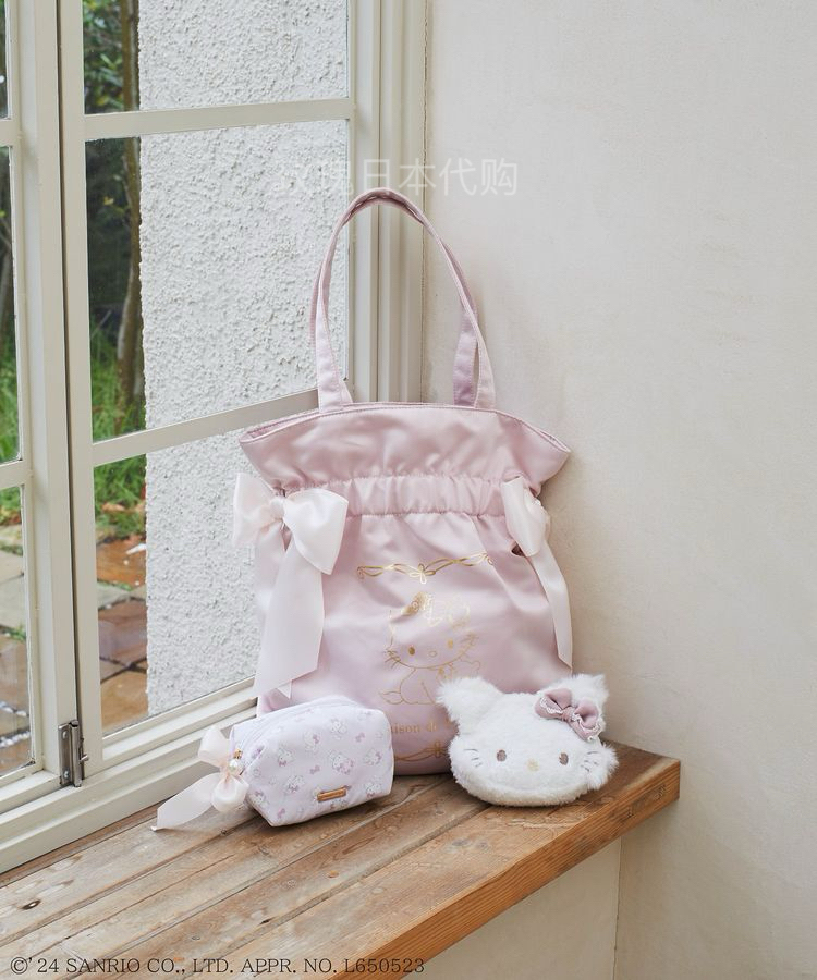 玫瑰日代现货maison de fleur俏咪猫charmmy kitty单肩化妆包