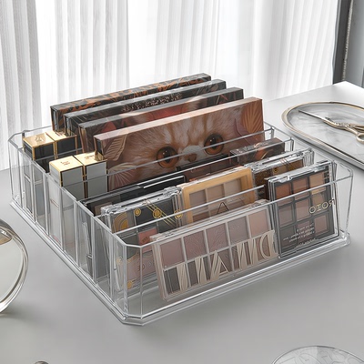 桌面眼影气垫彩妆分格收纳盒
