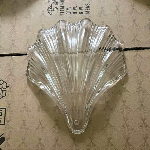 轻奢水晶吊灯配件贝壳圆形