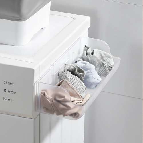 Ящик для хранения на стене с четырьмя частями для домашнего использования без удара и много частей носков для поднятия для ванной комнаты и хранение инструментов для хранения мусора и инструментов мусора