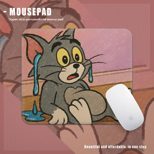 猫和老鼠卡通动漫橡胶鼠标垫办公桌垫260x210mm可爱个性 学生宿舍