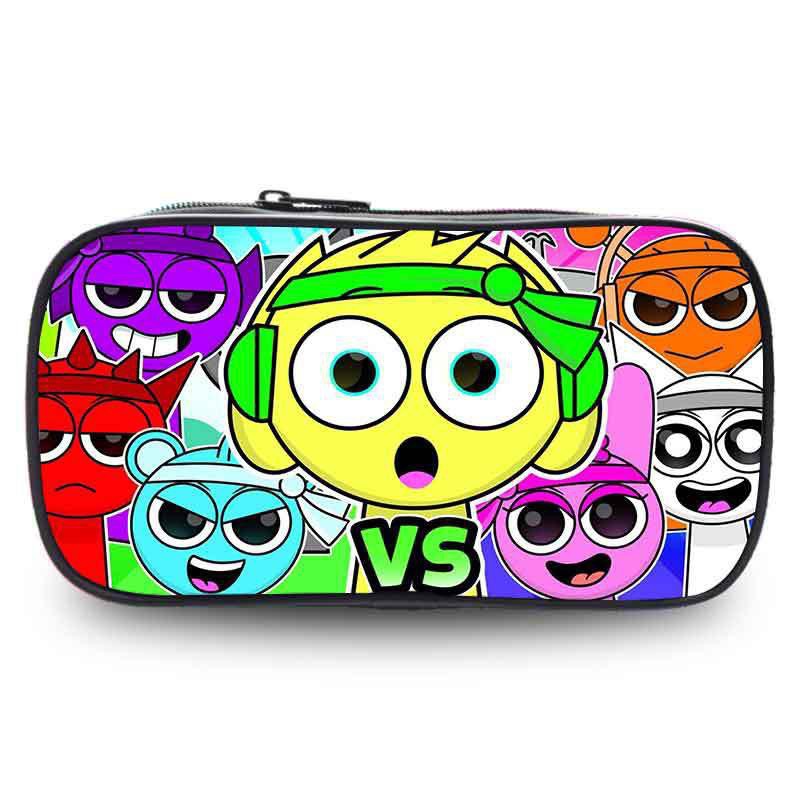 Sprunki笔袋小学生铅笔盒文具袋