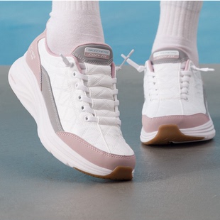 Skechers斯凯奇26新款女士一脚蹬闪穿悠步鞋缓震运动鞋150404