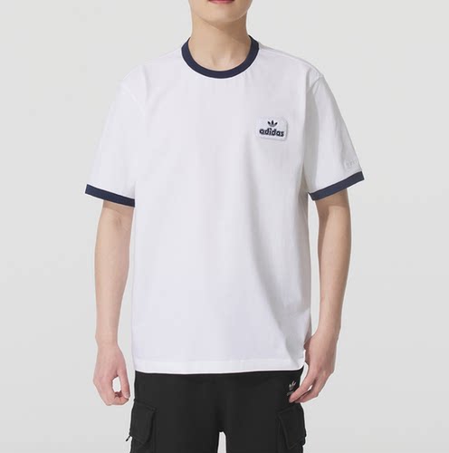 Adidas三叶草男子休闲短袖T恤