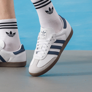 adidas阿迪达斯2025夏运动休闲鞋低帮鞋舒适耐磨中性三叶草JH5688