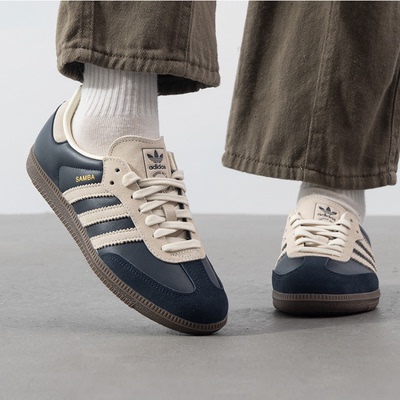 adidas男女SAMBAOG运动鞋休闲鞋
