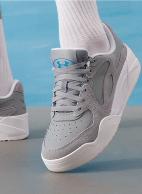 安德玛UA 春夏Court Anatomix男女情侣同款绒面运动休闲鞋6000063