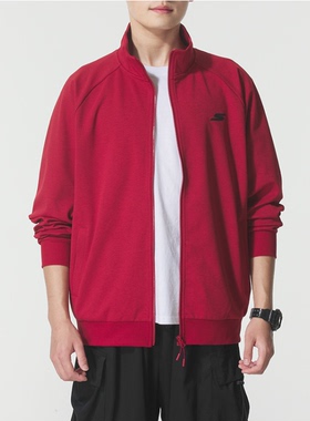 Skechers/斯凯奇男女新款跑步运动休闲情侣立领夹克外套P225U135