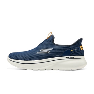 Skechers斯凯奇26新款男士轻质舒适休闲透气一脚蹬健步鞋217085