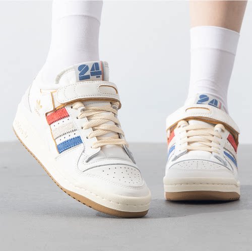 Adidas男女FORUM84LOW休闲板鞋
