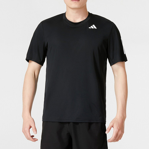 Adidas男装圆领短袖T恤训练透气