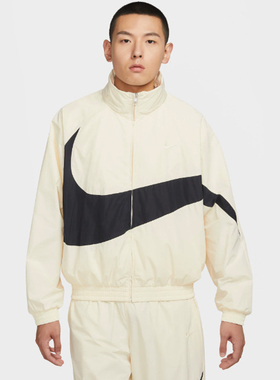 NIKEOUTLETS 男子梭织夹克宽松外套耐克勾勾防泼水拒水FB7878