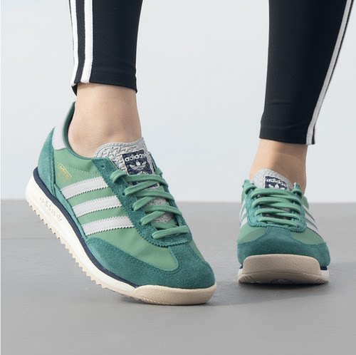 Adidas男女SL72RS复古T头鞋