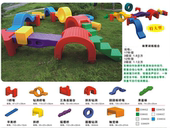 新款 大号幼儿园感统训练器材体育体能训练组合儿童平衡木体育器材