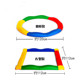 早教感统课训练器材儿童平衡触觉板步道独木桥玩具脚踩平衡木走道