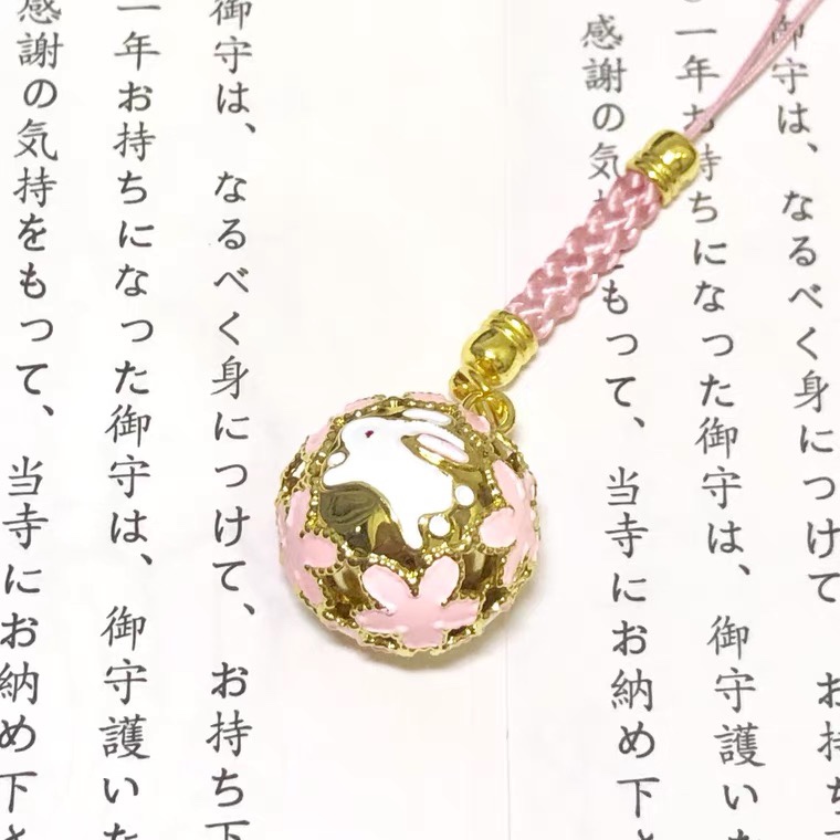 日本京都新款包挂件玉兔挂饰