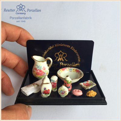 Doll house 娃屋1：12微缩浴具浴室场景套装 DIY摆件 OB11/森林