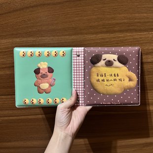 少女岛原创曲奇系列猪包插画wide宽幅宝丽来3寸mini拍立得卡册